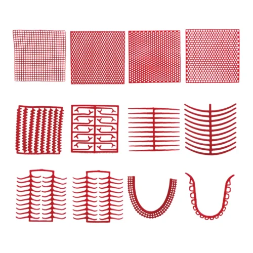 TM016-1 TM016 1-4# Dental Lab Wax Pattern for Casting