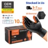 ABC-DG01-6 8 mil Diamond-Textured Nitrile Mechanic Gloves