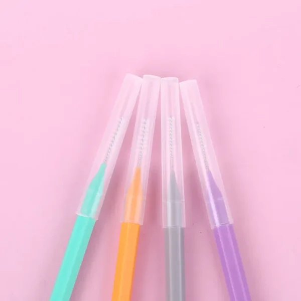 Orthodontic Steel Wire Bristles Interdental Brush - view 4 IB501 Orthodontic Steel Wire Bristles Interdental Brush — detail view 4