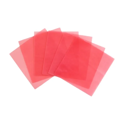 TM011 Dental Lab Material Thickness Red Wax Sheet