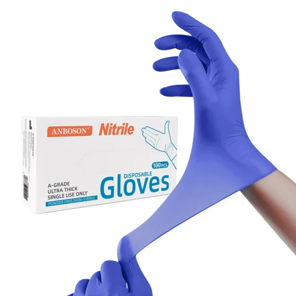 ABC-NI01 3 mil Nitrile-Coated Anti-Slip Safety Gloves