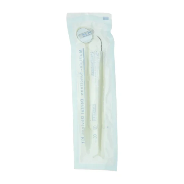 TA021-1 2-Piece Disposable Sterilized Dental Mirror, Probe Examination Kit — product view