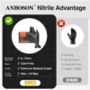 ABC-DG01-11 Non-Sterile Textured Disposable Nitrile Gloves