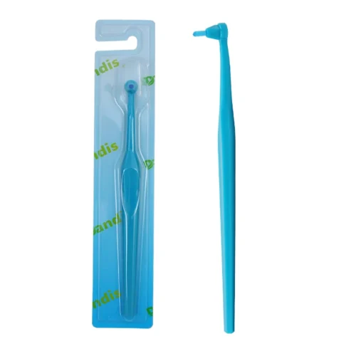 Orthodontic Bracket Cleaning Toothbrush with Replaceable Brush Heads Orthodontic Bracket Cleaning Toothbrush with Replaceable Brush Heads Single-Tufted dental product