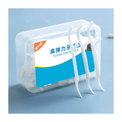 50pcs High-elastic Disposable Dental Floss Toothpick 50pcs High-elastic Disposable Dental Floss Toothpick dental product