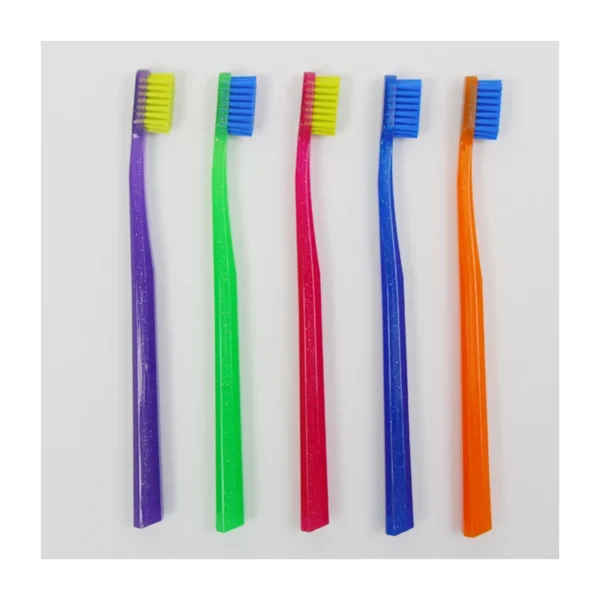OB016 New Upgraded Wide Headed 0. 1mm Ultra-fine Bristles Dental Orthodontic Toothbrush — detail view 3
